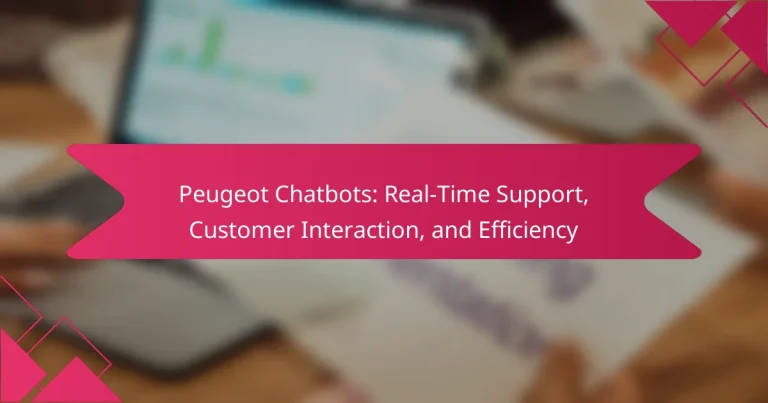 Peugeot Chatbots: Soporte en Tiempo Real, Interacción con el Cliente y Eficiencia